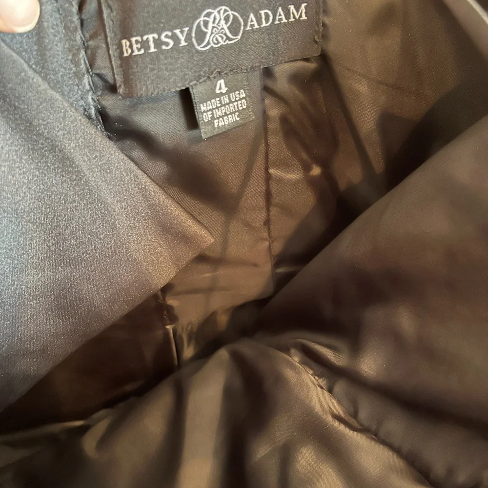 Beautiful, special event dress. Strapless Betsy &Adam corseted/floral skirt, 4 - Picture 5 of 10